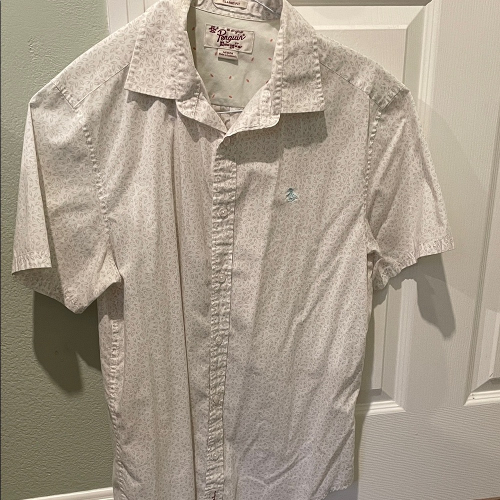 Men’s short sleeve button down